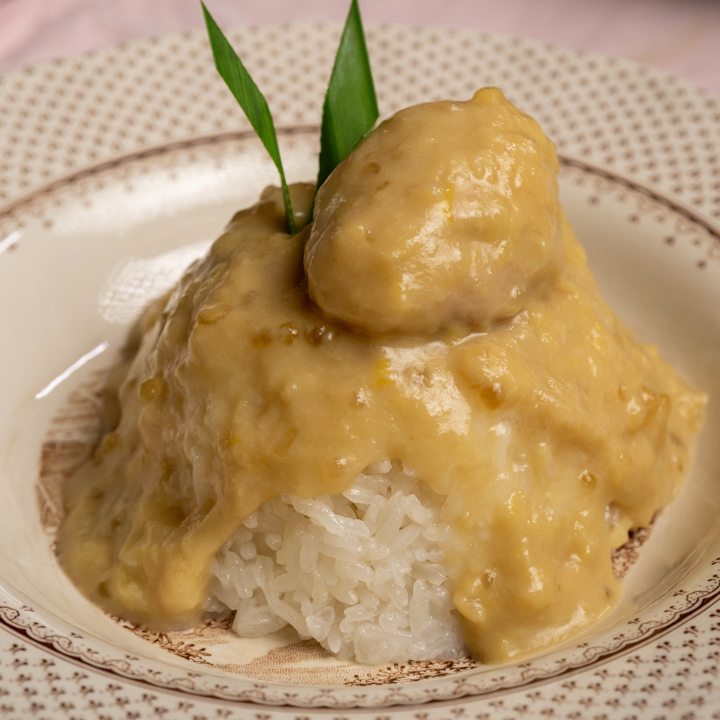 Bubur Durian & Pulut Kukus Paling Padu